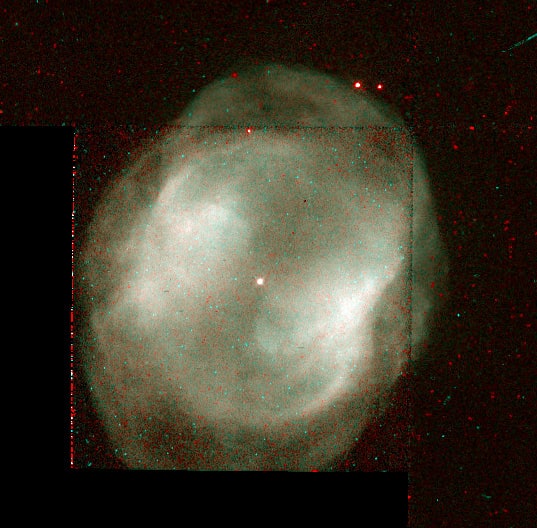 NGC 3195 - планетарная туманность. Описание NGC 3195:, Планетарная туманность в созвездии Хамелеон