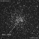 NGC 2506 - рассеянное скопление звёзд. Описание NGC 2506:, Рассеянное скопление в созвездии Единорог