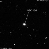 NGC 106 - галактика. Описание NGC 106:, Галактика в созвездии Рыбы