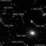 NGC 1062 - одиночная звезда. Описание NGC 1062:, Двойная звезда в созвездии Треугольник