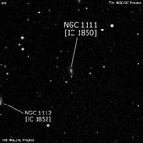 NGC 1111 - спиральная галактика. Описание NGC 1111:, Галактика в созвездии Овен