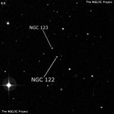 NGC 122 - одиночная звезда. Описание NGC 122:, Двойная звезда в созвездии Кит