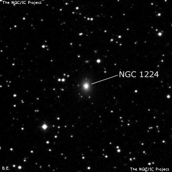 NGC 1224 - галактика. Описание NGC 1224:, Галактика в созвездии Персей