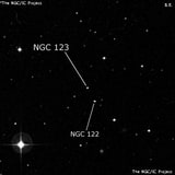 NGC 123 - одиночная звезда. Описание NGC 123:, Двойная звезда в созвездии Кит