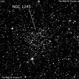 NGC 1245 - рассеянное скопление звёзд. Описание NGC 1245:, Рассеянное скопление в созвездии Персей