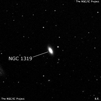 NGC 1319 - галактика. Описание NGC 1319:, Галактика в созвездии Эридан