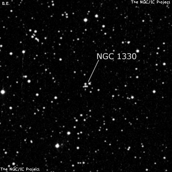 NGC 1330 - группа звёзд. Описание NGC 1330:, Объект глубокого космоса в созвездии Персей