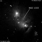 NGC 1333 - туманность. Описание NGC 1333:, Комплекс туманностей в созвездии Персей