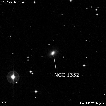 NGC 1352 - спиральная галактика с баром. Описание NGC 1352:, Галактика в созвездии Эридан