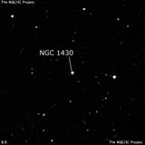 NGC 1430 - одиночная звезда. Описание NGC 1430:, Двойная звезда в созвездии Эридан