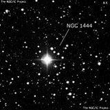 NGC 1444 - рассеянное скопление звёзд. Описание NGC 1444:, Рассеянное скопление в созвездии Персей