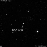 NGC 1454 - одиночная звезда. Описание NGC 1454:, Двойная звезда в созвездии Эридан