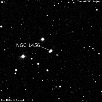 NGC 1456 - две звезды. Описание NGC 1456:, Двойная звезда в созвездии Телец