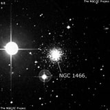 NGC 1466 - шаровое скопление звёзд. Описание NGC 1466:, Шаровое скопление в созвездии Южная Гидра