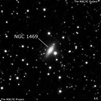 NGC 1469 - галактика. Описание NGC 1469:, Галактика в созвездии Жираф