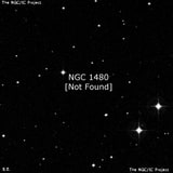 NGC 1480 - по указанным Генри Дрейером координатам, объект повторно не найден; . Описание NGC 1480:, Объект глубокого космоса в созвездии Эридан