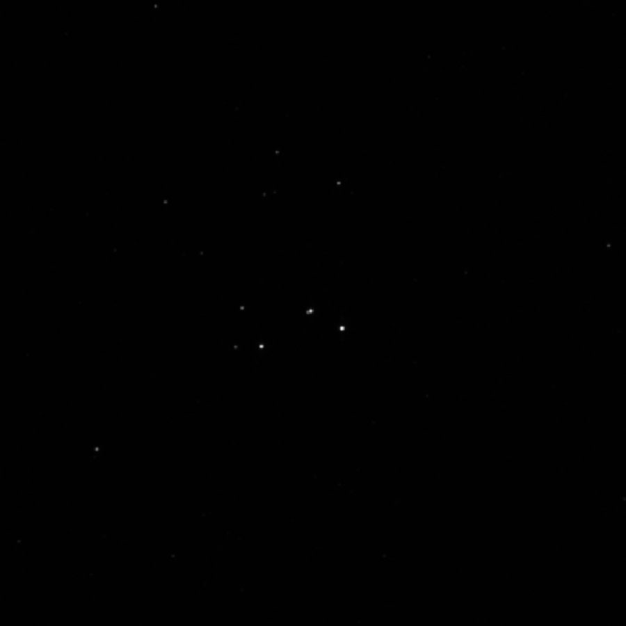 NGC 1520, Рассеянное скопление в созвездии Столовая Гора