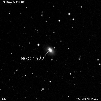 NGC 1522 - галактика. Описание NGC 1522:, Галактика в созвездии Золотая Рыба