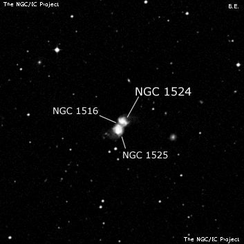 NGC 1524 - спиральная галактика с баром. Описание NGC 1524:, Объект глубокого космоса в созвездии Эридан