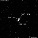 NGC 1524 - спиральная галактика с баром. Описание NGC 1524:, Объект глубокого космоса в созвездии Эридан