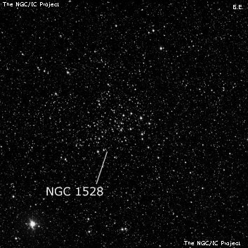 NGC 1528 - рассеянное скопление звёзд. Описание NGC 1528:, Рассеянное скопление в созвездии Персей