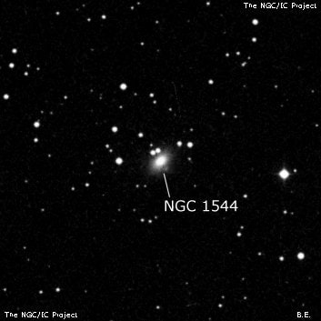 NGC 1544 - галактика. Описание NGC 1544:, Галактика в созвездии Цефей
