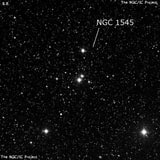 NGC 1545 - рассеянное скопление звёзд. Описание NGC 1545:, Рассеянное скопление в созвездии Персей