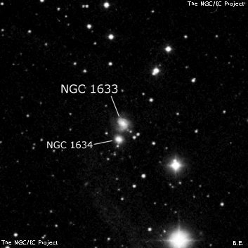 NGC 1633 - спиральная галактика с баром. Описание NGC 1633:, Галактика в созвездии Телец
