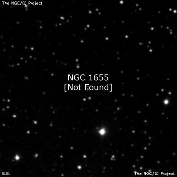 NGC 1655 - две звезды. Описание NGC 1655:, Объект глубокого космоса в созвездии Телец
