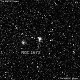 NGC 1673 - рассеянное скопление звёзд. Описание NGC 1673:, Рассеянное скопление в созвездии Столовая Гора