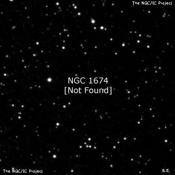 NGC 1674 - группа звёзд. Описание NGC 1674:, Объект глубокого космоса в созвездии Телец