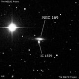 NGC 169 - спиральная галактика. Описание NGC 169:, Галактика в созвездии Андромеда