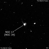 NGC 17 - галактика. Описание NGC 17:, Объект глубокого космоса в созвездии Кит