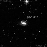 NGC 1720 - спиральная галактика с баром. Описание NGC 1720:, Галактика в созвездии Эридан