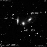 NGC 1725 - галактика. Описание NGC 1725:, Галактика в созвездии Эридан
