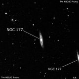 NGC 177 - галактика. Описание NGC 177:, Галактика в созвездии Кит