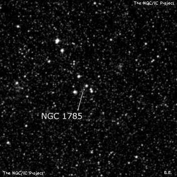 NGC 1785 - группа звёзд. Описание NGC 1785:, Объект глубокого космоса в созвездии Золотая Рыба