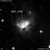 NGC 1788 - туманность. Описание NGC 1788:, Отражательная туманность в созвездии Орион