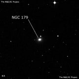 NGC 179 - галактика. Описание NGC 179:, Галактика в созвездии Кит