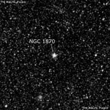 NGC 1870 - рассеянное скопление звёзд. Описание NGC 1870:, Шаровое скопление в созвездии Золотая Рыба