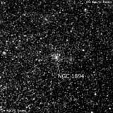 NGC 1894 - рассеянное скопление звёзд. Описание NGC 1894:, Рассеянное скопление в созвездии Золотая Рыба