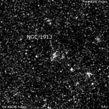 NGC 1913 - рассеянное скопление звёзд. Описание NGC 1913:, Рассеянное скопление в созвездии Золотая Рыба