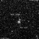 NGC 1938 - рассеянное скопление звёзд. Описание NGC 1938:, Шаровое скопление в созвездии Столовая Гора