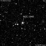 NGC 1940 - рассеянное скопление звёзд. Описание NGC 1940:, Шаровое скопление в созвездии Золотая Рыба