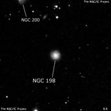 NGC 198 - спиральная галактика. Описание NGC 198:, Галактика в созвездии Рыбы