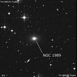 NGC 1989 - галактика. Описание NGC 1989:, Галактика в созвездии Голубь