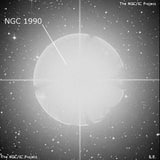 NGC 1990 - туманность. Описание NGC 1990:, Двойная звезда в созвездии Орион