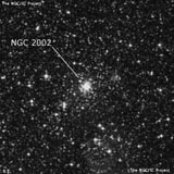 NGC 2002 - рассеянное скопление звёзд. Описание NGC 2002:, Шаровое скопление в созвездии Золотая Рыба