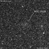 NGC 2016 - рассеянное скопление звёзд. Описание NGC 2016:, Рассеянное скопление в созвездии Столовая Гора
