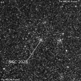 NGC 2028 - рассеянное скопление звёзд. Описание NGC 2028:, Рассеянное скопление в созвездии Столовая Гора